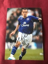 Autografo LEON OSMAN-Everton FC-2 Cappellini INGHILTERRA-Ex-Derby/Carlisle-firmato