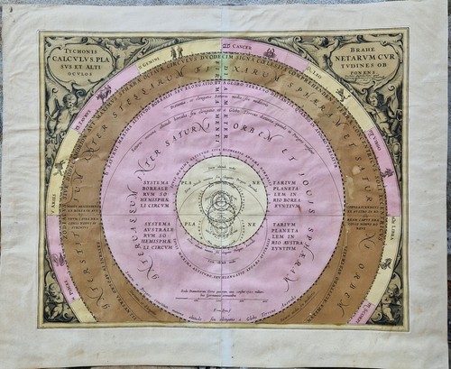 Cellarius 1708 mappa celeste - 1708,