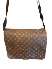 Borsa messenger Louis Vuitton Abbesses tela marrone