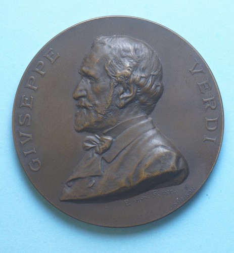 Giuseppe verdi medaglia 1902 - verdi,