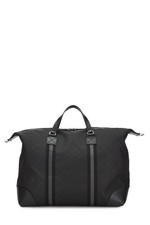 Gucci black nylon duffle - gucci,