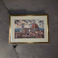 Acquarello originale firenze - acquarello,