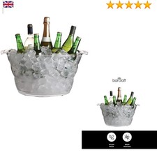 Grande secchio ovale acrilico