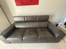 Divano di pelle Componibile a