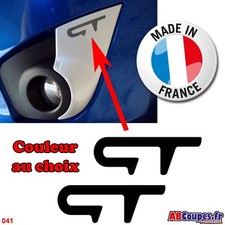 2 Adesivi Paraurti Per Twingo Gt - Renault Sport Contorno Antinebbia -041