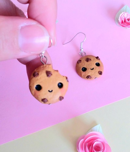 Orecchini biscotto cookie al - orecchini,