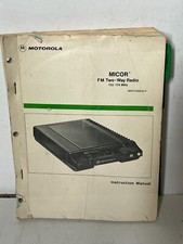 Motorola Micor FM Radio