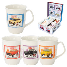 Set tazze ""Аutomobili URSS""