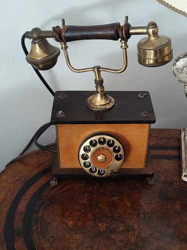 Vecchio telefono del - telefono, 1900