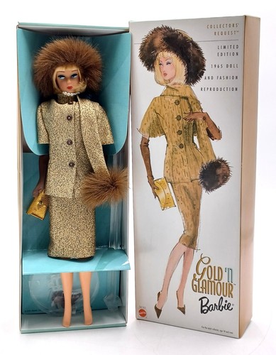 Bambola barbie gold - bambola, glamour