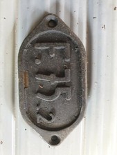 Targa Locomotiva FS F.75.2