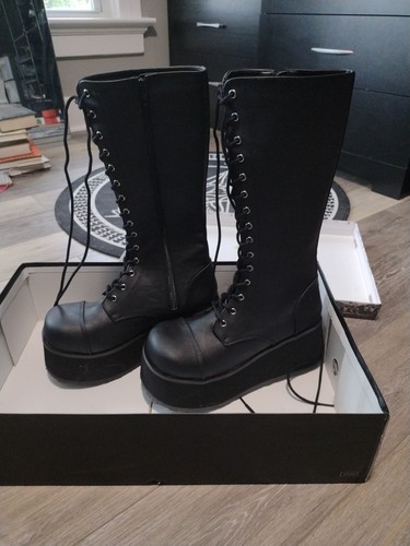 Stivali demonia platform - demonia,