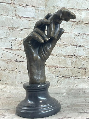 Scultura bronzo mano dio - scultura,