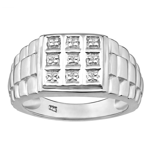 Anello uomo argento sterling