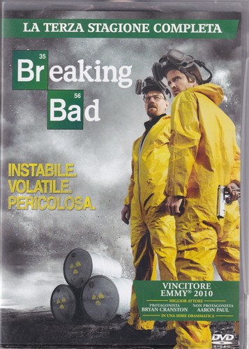 Dvd breaking bad stagione 3 - breaking,