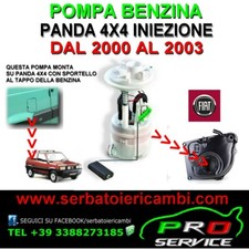 Pompa benzina e galleggiante per serbatoio FIAT PANDA 4x4 iniezione 2000>2003