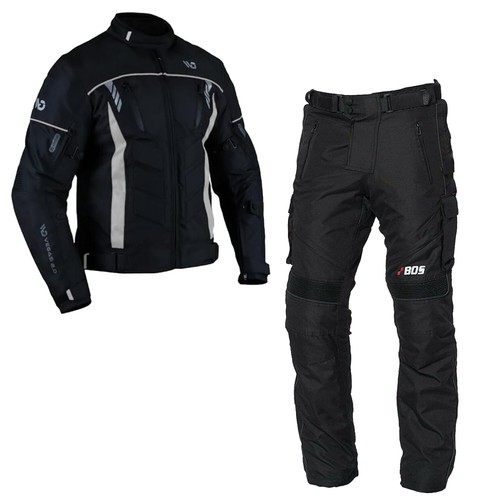 Giacca moto uomo tessuto