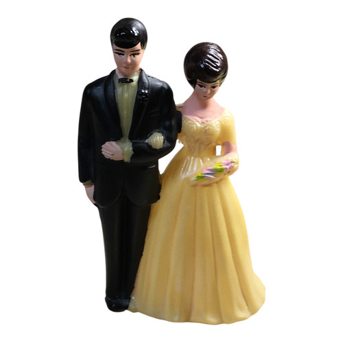Cake topper matrimonio vintage