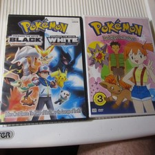 Pokémon 2 DVD LOT  Black &