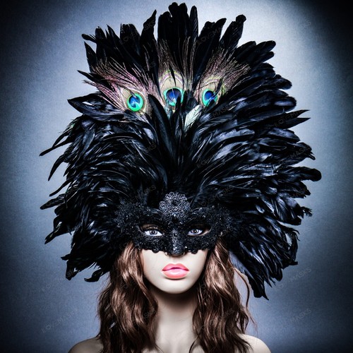 Maschera nera veneziana