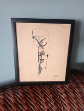 Quadro dim. 27x32cm.  matita