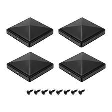 4Pcs 4.8"x4.8" Pyramid Fence