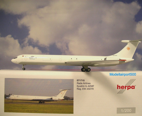 Herpa wings 200 ilyushin - wings, 1:200