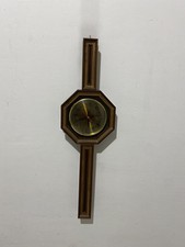 Orologio Da Muro-parete Vintage In Legno 78x23x5 Cm meccanismo da rivedere