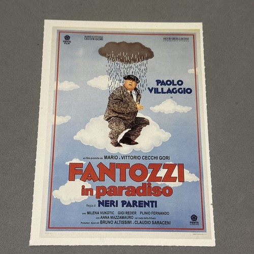 Fantozzi paradiso poster - fantozzi,