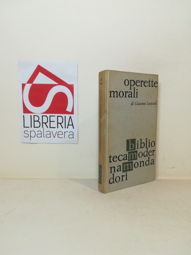 Operette morali leopardi - operette,