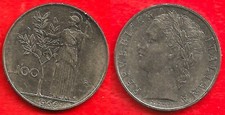 ITALIE . 100 LIRE 1966 