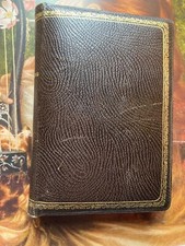 RARE  Leather Religious BOOK