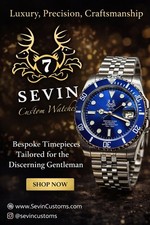 Orologio automatico Sevin blu