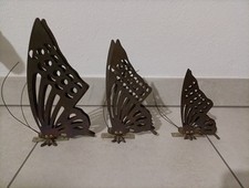 Gruppo 3 Farfalle in Ottone