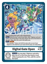 Cancello digitale aperto -