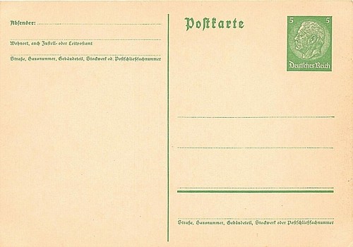Germania cancelleria postale - germania,