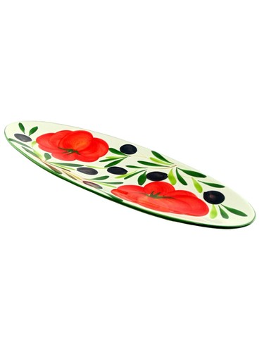 Piatto ceramica ovale