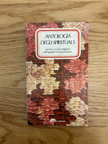 Antologia degli spirituals - antologia,