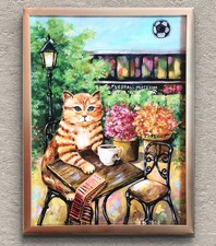 Quadro gatto originale 30/40