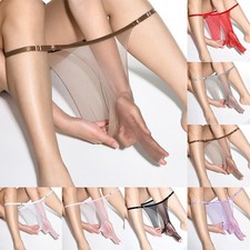 3) Collant Elasticizzato Trasparente Perizoma Intimo Uomo Traspirante ed Elegant