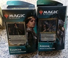MTG MAGIC THEROS BEYOND DEATH  PLANESWALKER DECK ELSPETH And ASHIOK- Ita