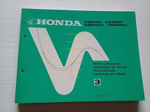 Honda 250 cb 400 - cb, n