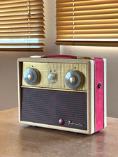 Cassa bluetooth speaker Radio Vintage "PYE Transistor 1957" portatile a batteria