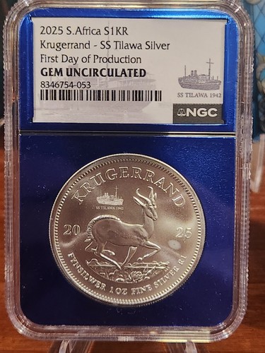 2025 argento krugerrand - argento,