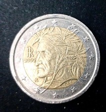 Moneta 2 Euro Dante Alighieri