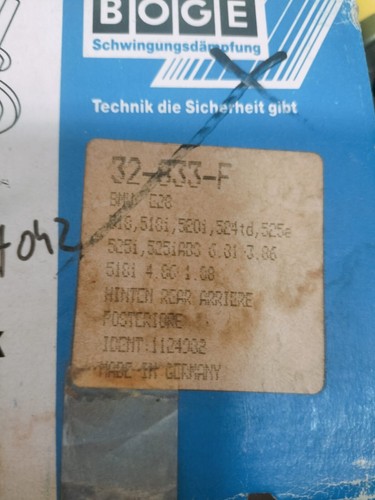 Coppia ammortizzatori boge - coppia,