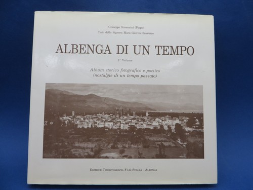 Raro libro albenga tempo - albenga, di