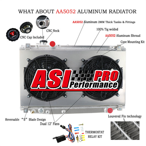 Row radiateur shroud fan - 3,