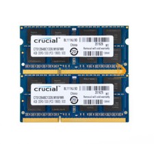 2 pezzi per Crucial 4 GB 2RX8