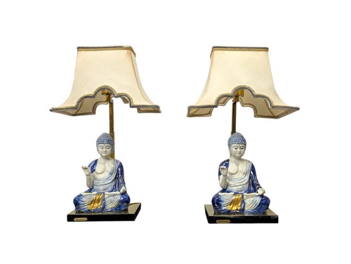 Coppia lampade buddha - coppia,